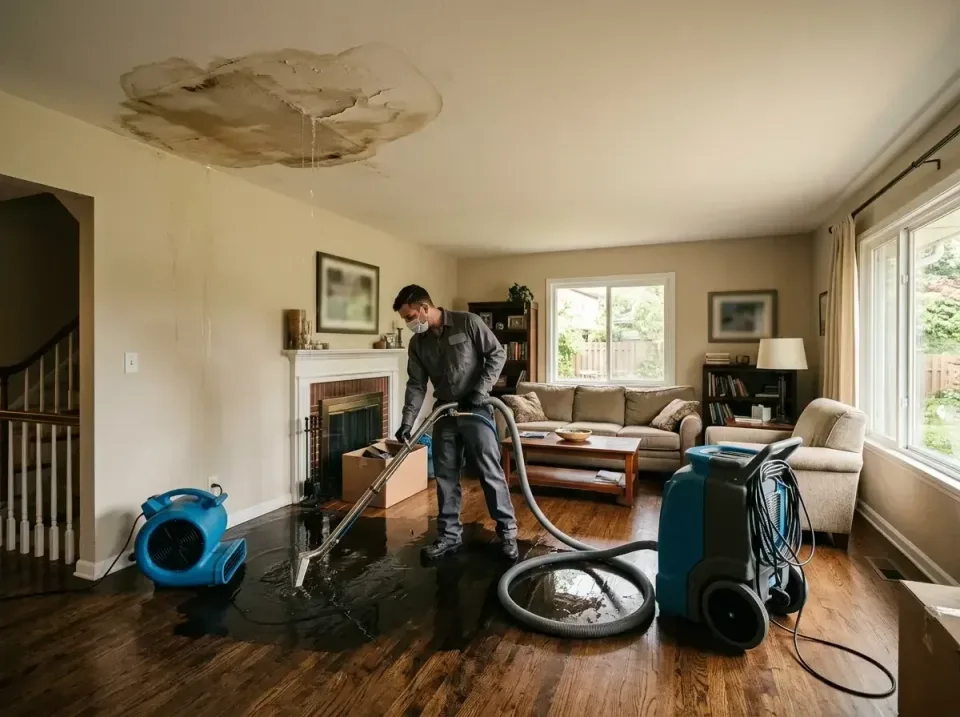 attic-pipe-burst-ceiling-drip-008 — frequently asked questions, Water Damage Restoration & Carpet Care in Perry, FL